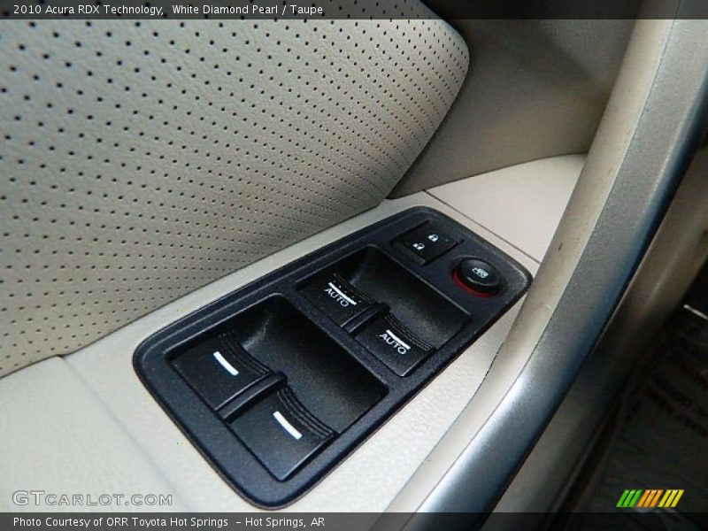 White Diamond Pearl / Taupe 2010 Acura RDX Technology