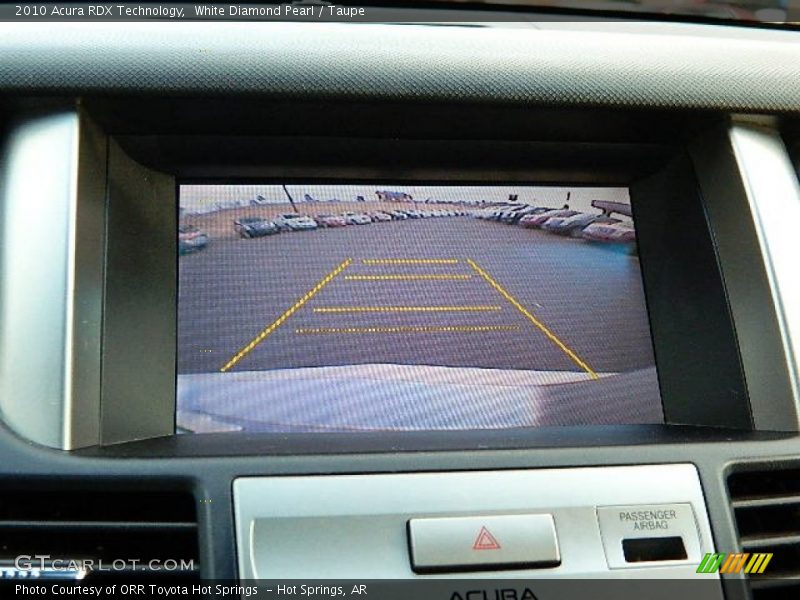 White Diamond Pearl / Taupe 2010 Acura RDX Technology
