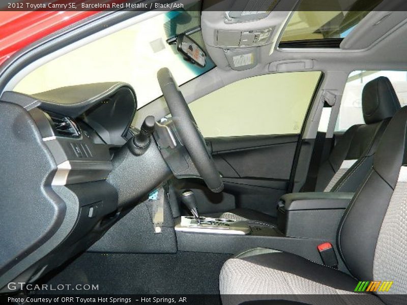Barcelona Red Metallic / Black/Ash 2012 Toyota Camry SE