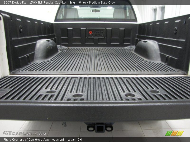 Bright White / Medium Slate Gray 2007 Dodge Ram 1500 SLT Regular Cab 4x4