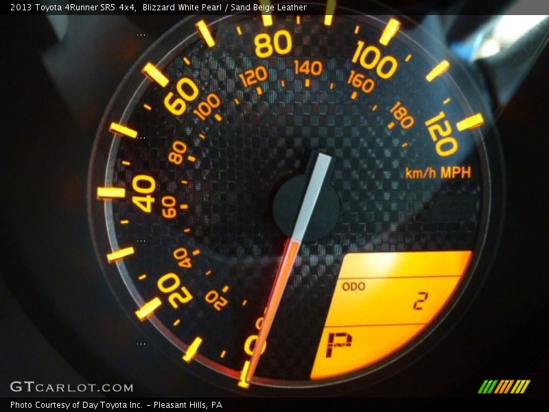 Blizzard White Pearl / Sand Beige Leather 2013 Toyota 4Runner SR5 4x4