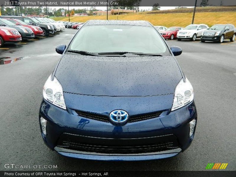 Nautical Blue Metallic / Misty Gray 2013 Toyota Prius Two Hybrid