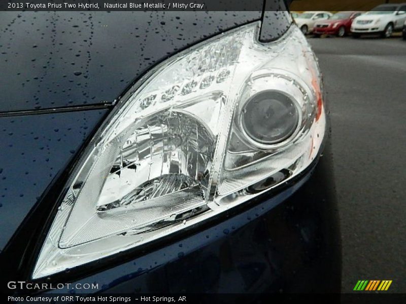 Nautical Blue Metallic / Misty Gray 2013 Toyota Prius Two Hybrid