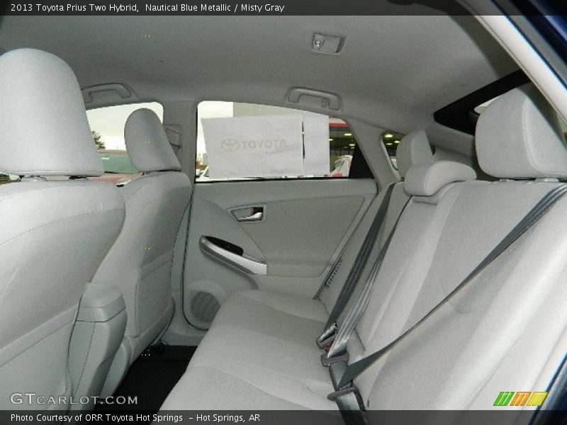 Nautical Blue Metallic / Misty Gray 2013 Toyota Prius Two Hybrid
