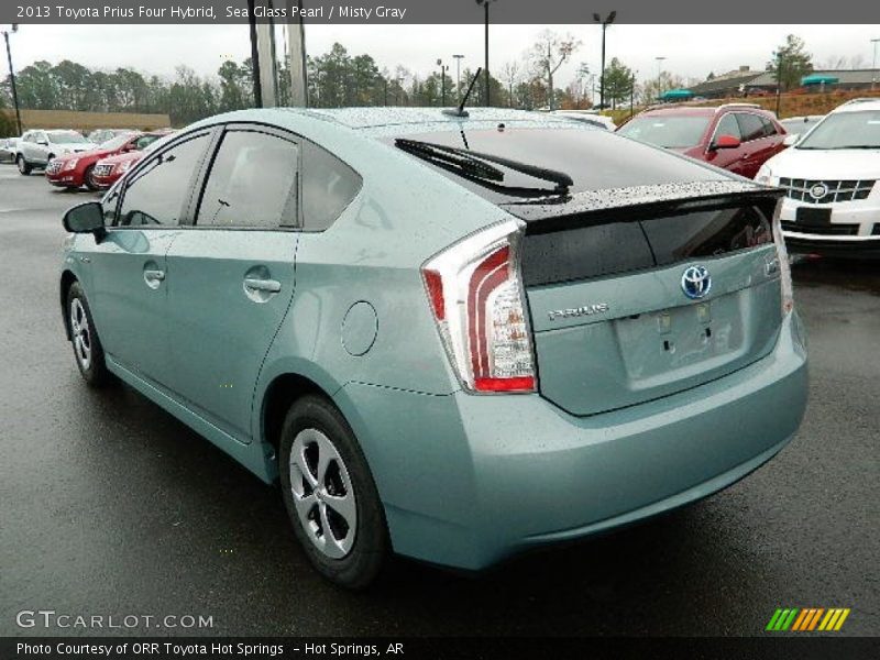Sea Glass Pearl / Misty Gray 2013 Toyota Prius Four Hybrid