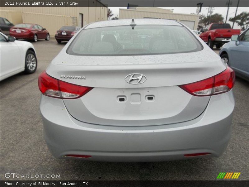 Silver / Gray 2012 Hyundai Elantra GLS