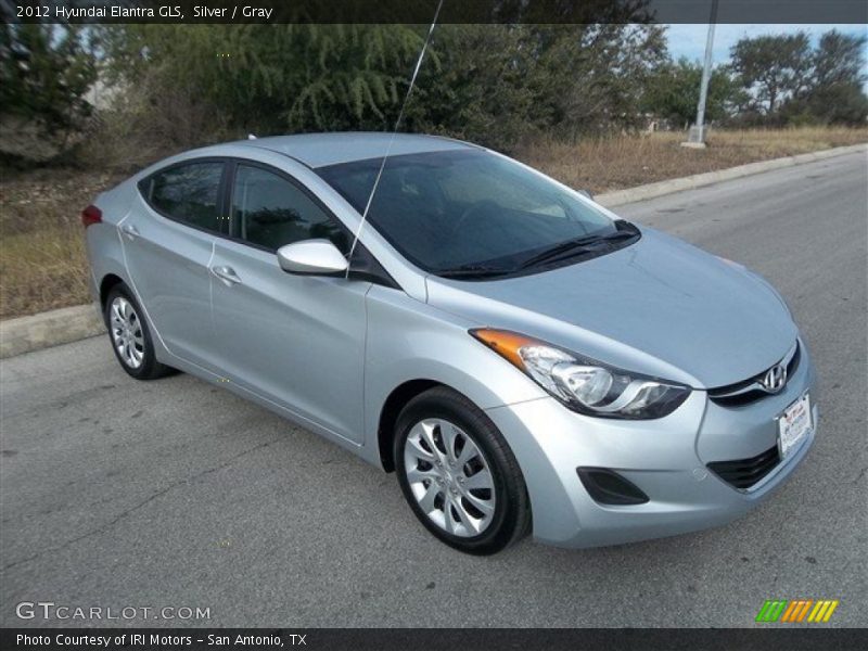 Silver / Gray 2012 Hyundai Elantra GLS