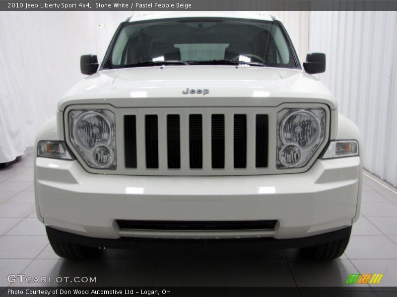 Stone White / Pastel Pebble Beige 2010 Jeep Liberty Sport 4x4