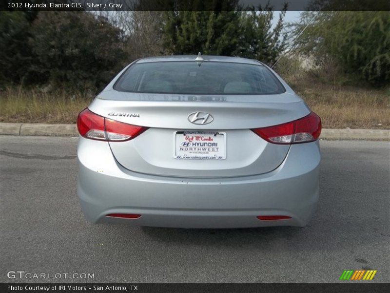 Silver / Gray 2012 Hyundai Elantra GLS