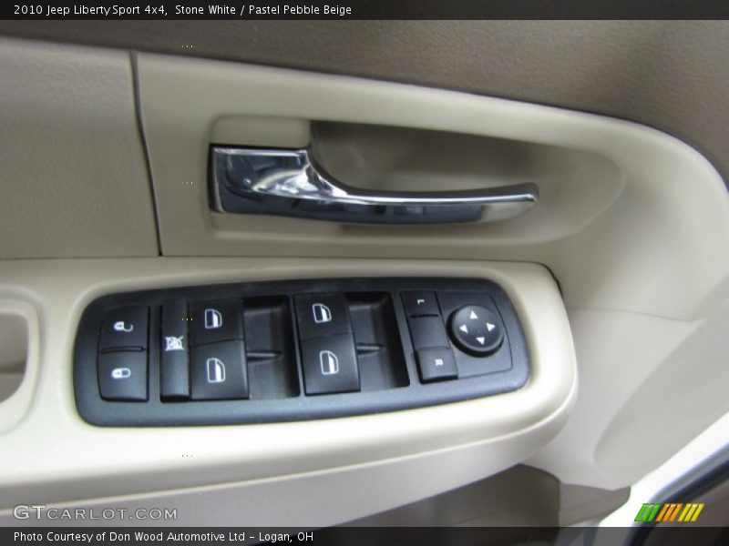 Stone White / Pastel Pebble Beige 2010 Jeep Liberty Sport 4x4
