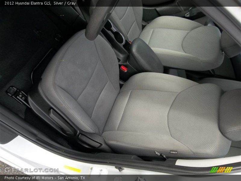 Silver / Gray 2012 Hyundai Elantra GLS