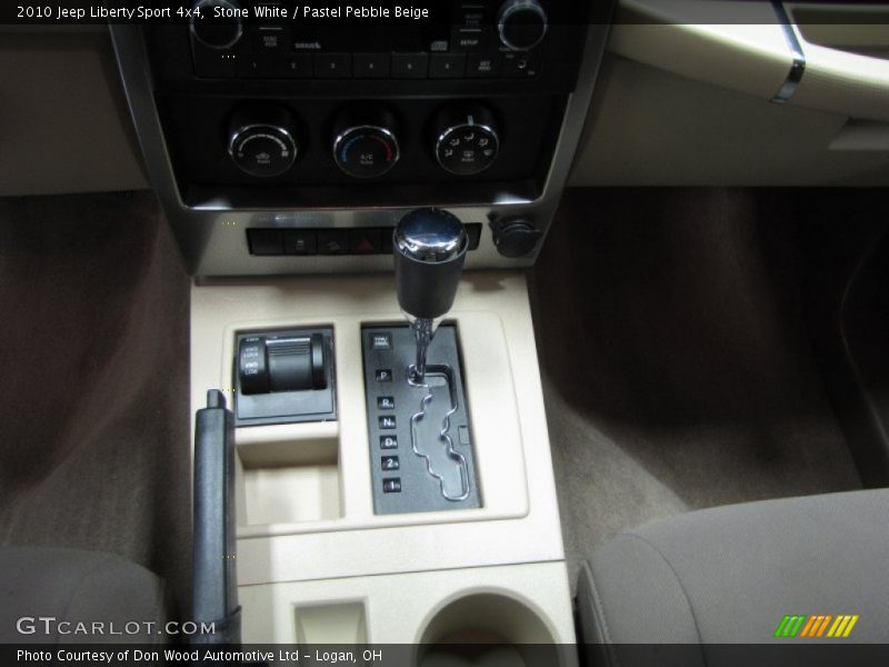 Stone White / Pastel Pebble Beige 2010 Jeep Liberty Sport 4x4