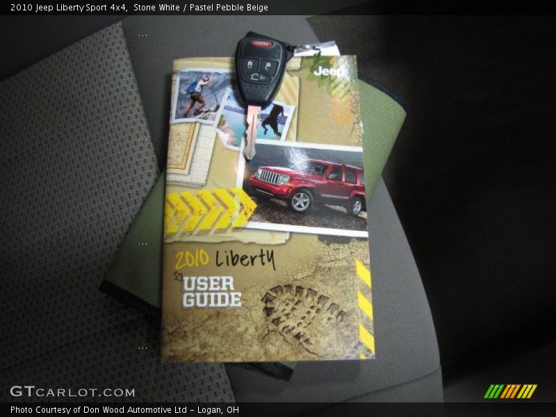Stone White / Pastel Pebble Beige 2010 Jeep Liberty Sport 4x4