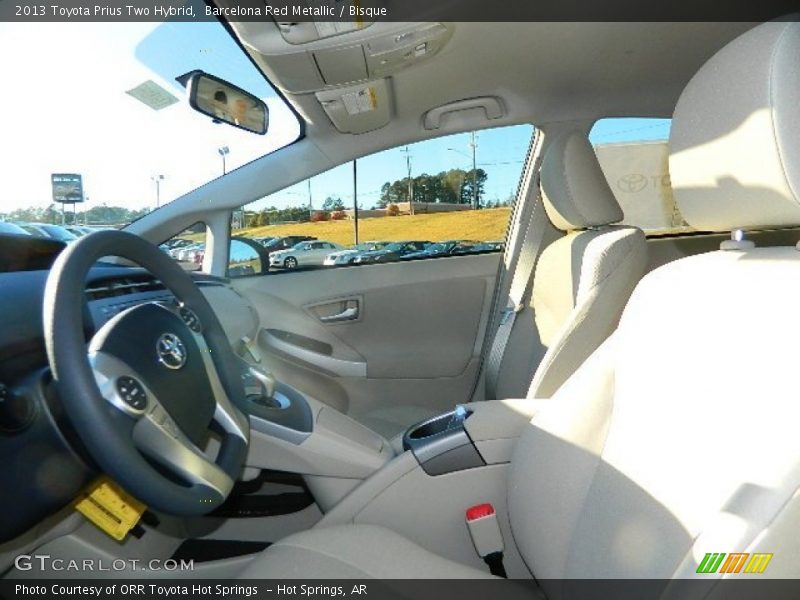 Barcelona Red Metallic / Bisque 2013 Toyota Prius Two Hybrid
