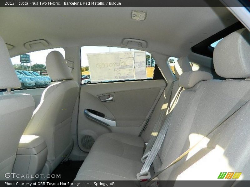 Barcelona Red Metallic / Bisque 2013 Toyota Prius Two Hybrid