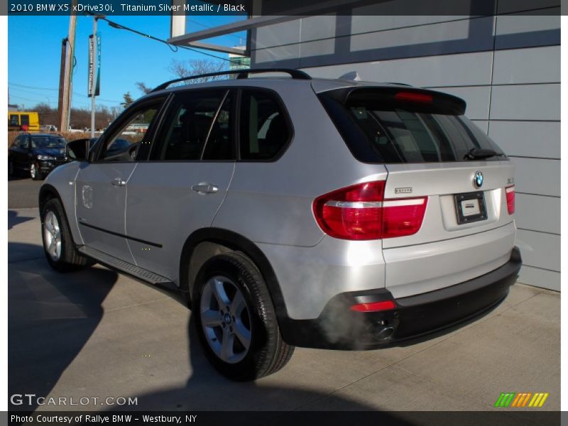 Titanium Silver Metallic / Black 2010 BMW X5 xDrive30i