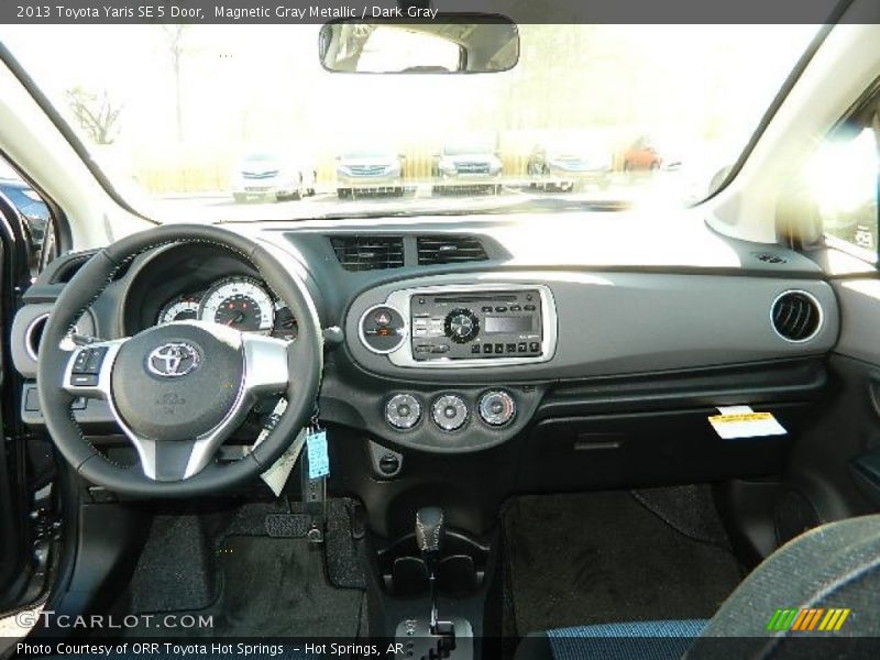Dashboard of 2013 Yaris SE 5 Door