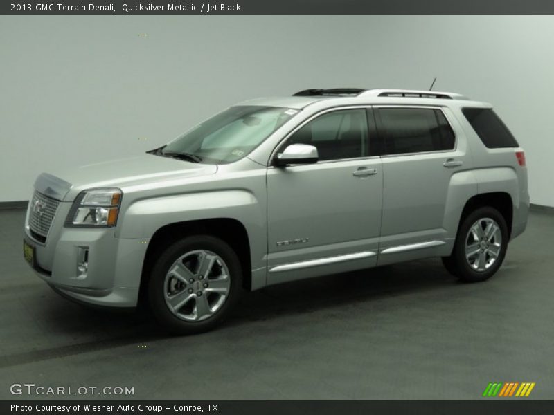 Quicksilver Metallic / Jet Black 2013 GMC Terrain Denali