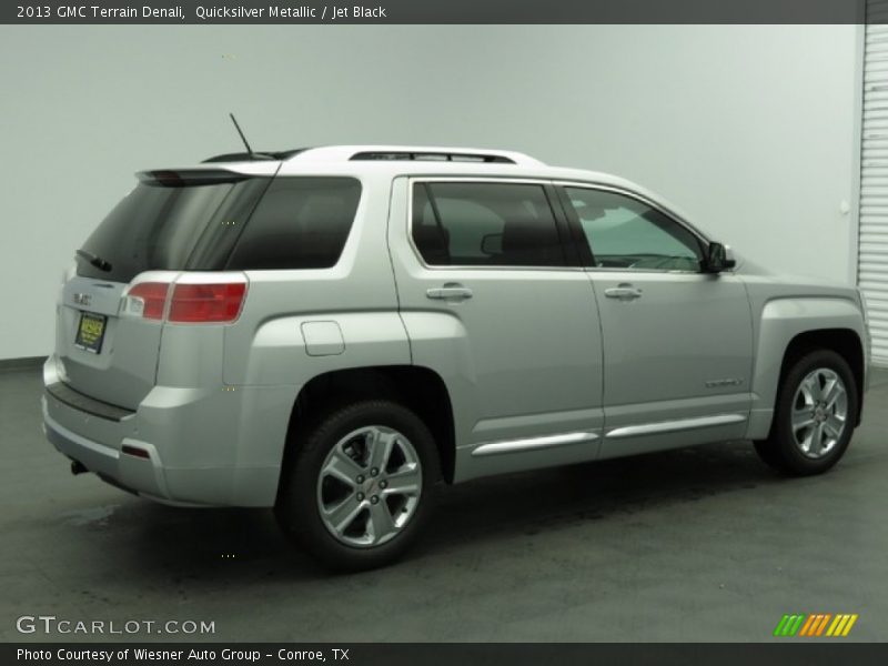 Quicksilver Metallic / Jet Black 2013 GMC Terrain Denali