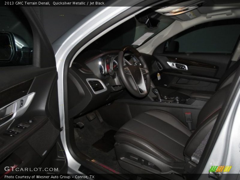 Quicksilver Metallic / Jet Black 2013 GMC Terrain Denali