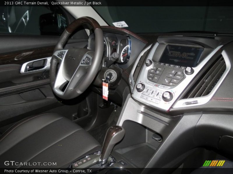 Quicksilver Metallic / Jet Black 2013 GMC Terrain Denali