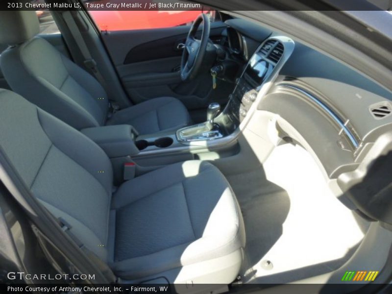 Taupe Gray Metallic / Jet Black/Titanium 2013 Chevrolet Malibu LS
