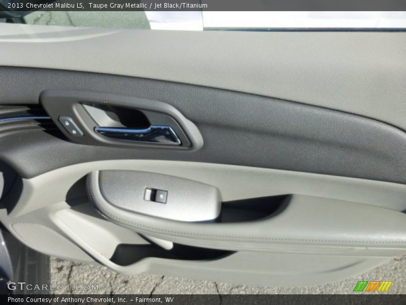 Taupe Gray Metallic / Jet Black/Titanium 2013 Chevrolet Malibu LS