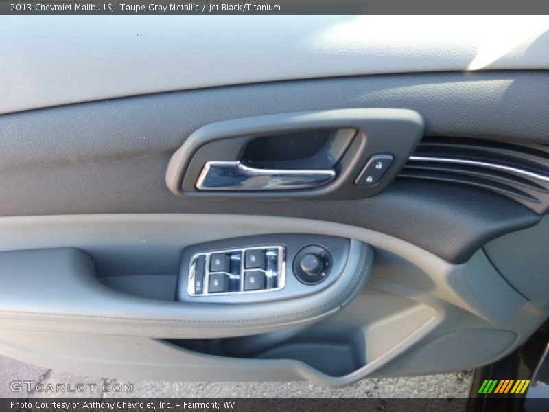 Taupe Gray Metallic / Jet Black/Titanium 2013 Chevrolet Malibu LS