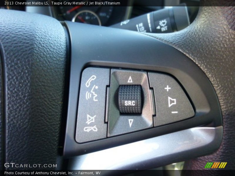 Taupe Gray Metallic / Jet Black/Titanium 2013 Chevrolet Malibu LS