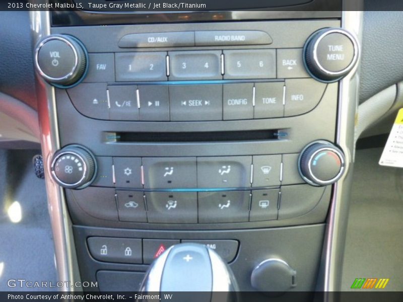 Taupe Gray Metallic / Jet Black/Titanium 2013 Chevrolet Malibu LS