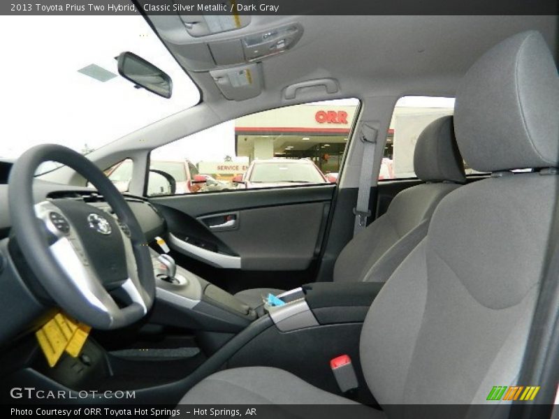 Classic Silver Metallic / Dark Gray 2013 Toyota Prius Two Hybrid