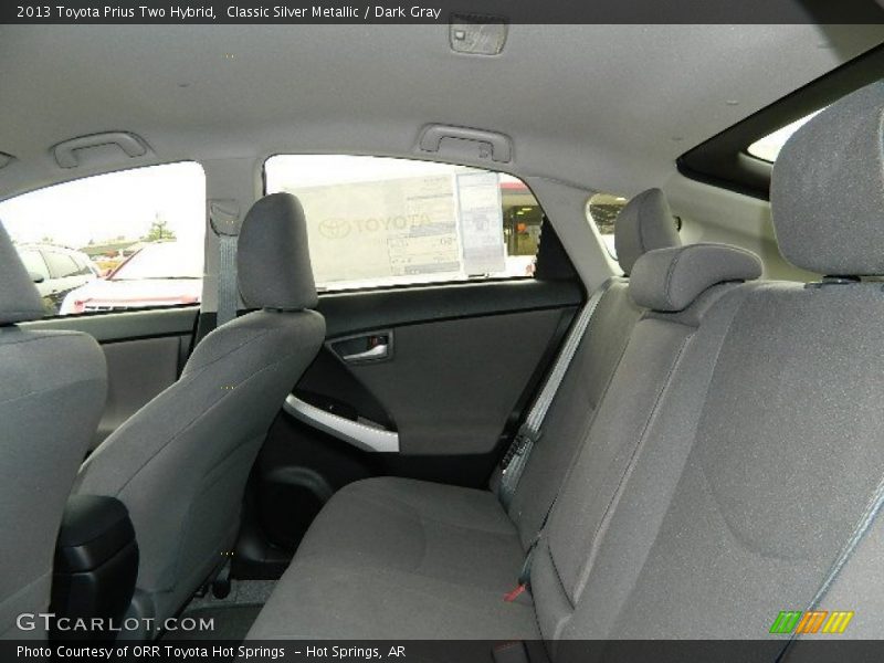 Classic Silver Metallic / Dark Gray 2013 Toyota Prius Two Hybrid
