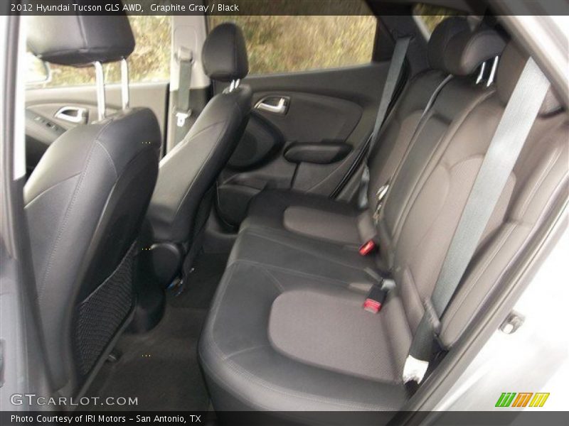 Graphite Gray / Black 2012 Hyundai Tucson GLS AWD