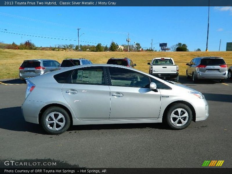 Classic Silver Metallic / Misty Gray 2013 Toyota Prius Two Hybrid