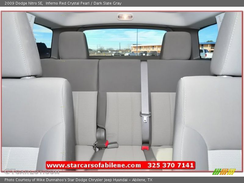 Inferno Red Crystal Pearl / Dark Slate Gray 2009 Dodge Nitro SE