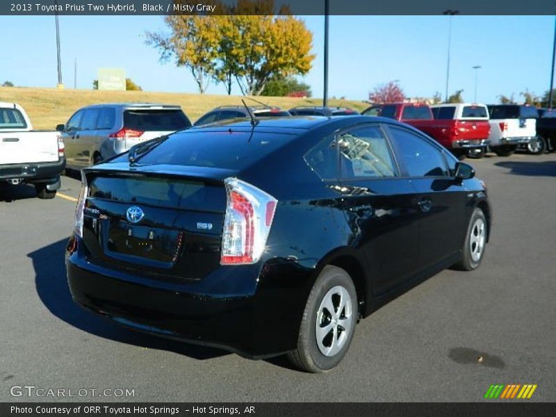 Black / Misty Gray 2013 Toyota Prius Two Hybrid