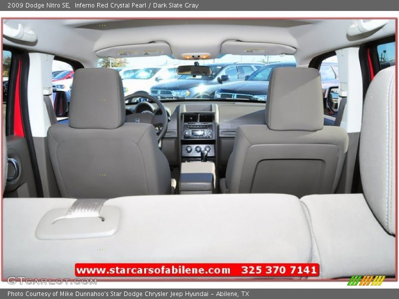 Inferno Red Crystal Pearl / Dark Slate Gray 2009 Dodge Nitro SE