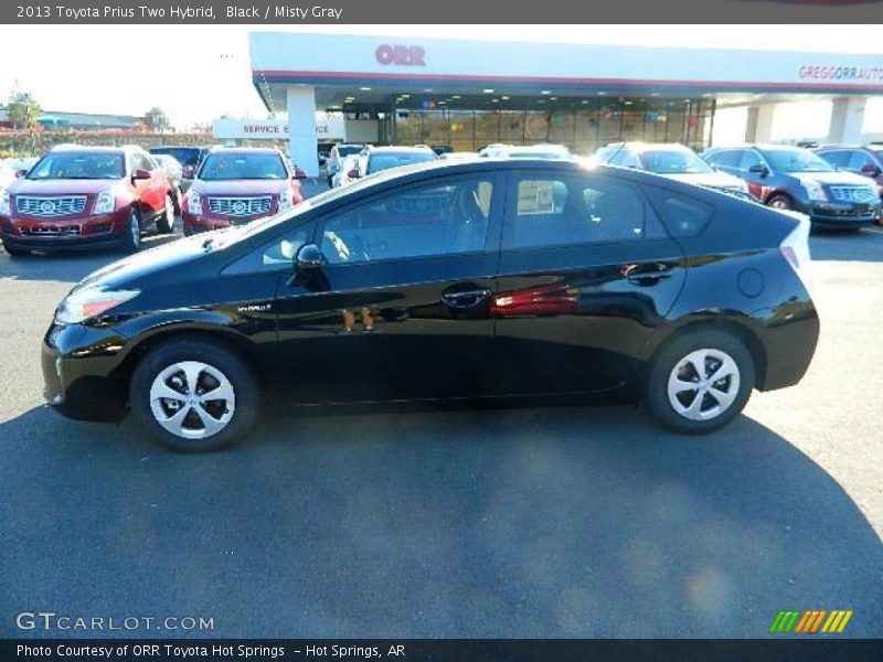 Black / Misty Gray 2013 Toyota Prius Two Hybrid