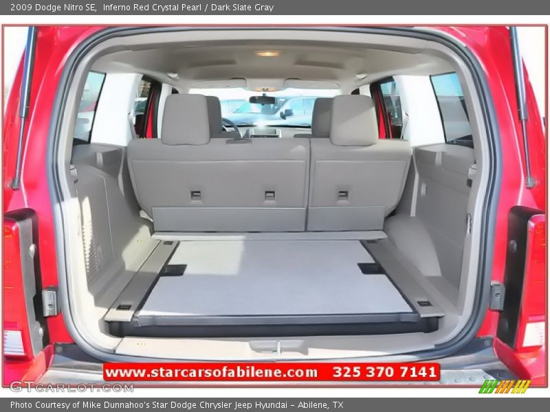 Inferno Red Crystal Pearl / Dark Slate Gray 2009 Dodge Nitro SE
