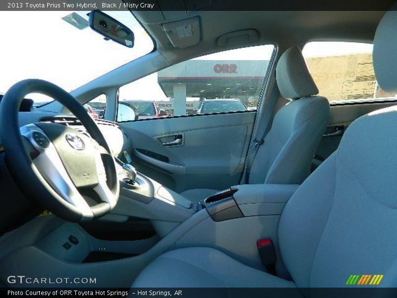 Black / Misty Gray 2013 Toyota Prius Two Hybrid
