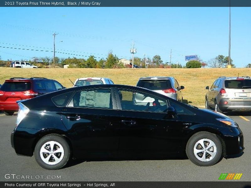 Black / Misty Gray 2013 Toyota Prius Three Hybrid