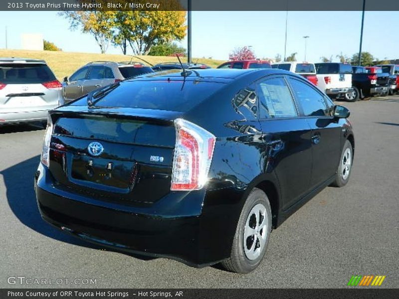 Black / Misty Gray 2013 Toyota Prius Three Hybrid
