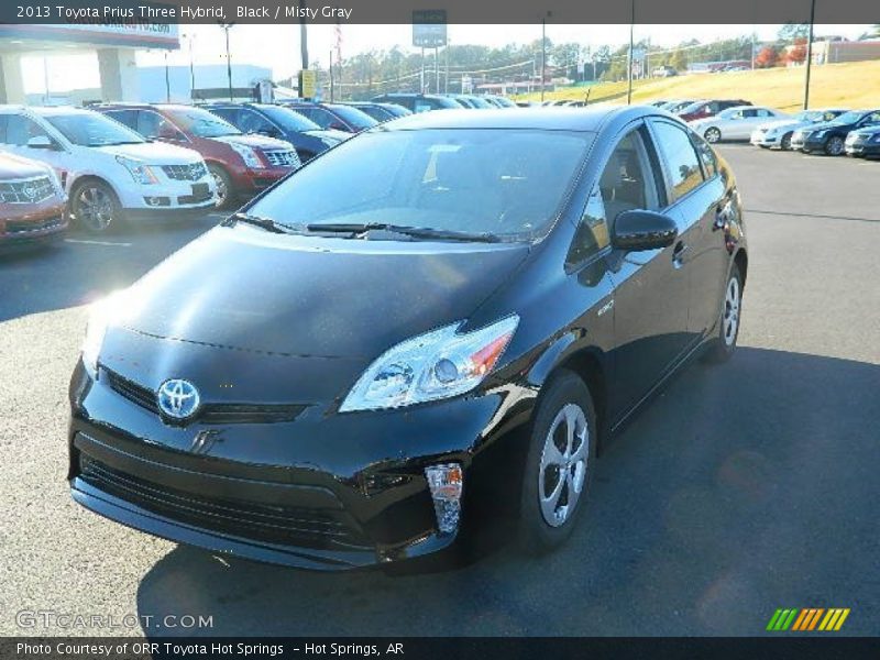 Black / Misty Gray 2013 Toyota Prius Three Hybrid