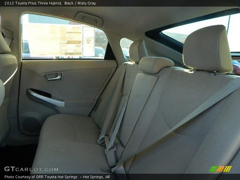 Black / Misty Gray 2013 Toyota Prius Three Hybrid