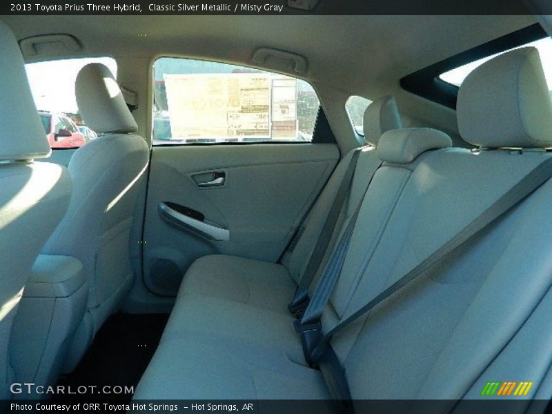 Classic Silver Metallic / Misty Gray 2013 Toyota Prius Three Hybrid