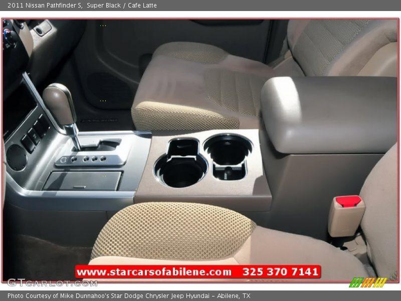 Super Black / Cafe Latte 2011 Nissan Pathfinder S