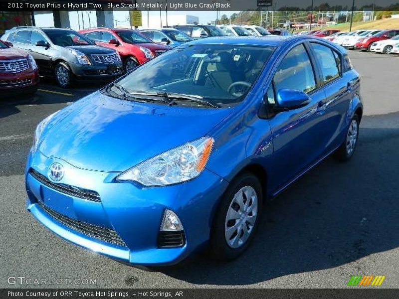Front 3/4 View of 2012 Prius c Hybrid Two