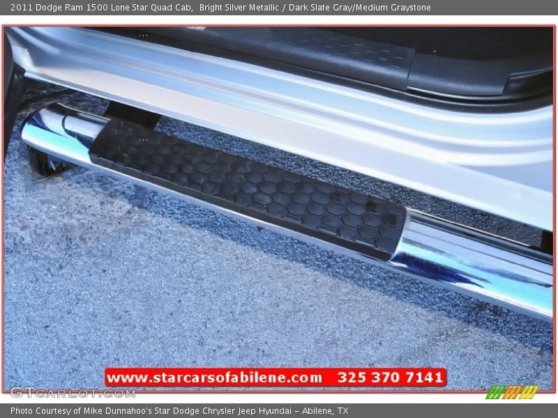 Bright Silver Metallic / Dark Slate Gray/Medium Graystone 2011 Dodge Ram 1500 Lone Star Quad Cab