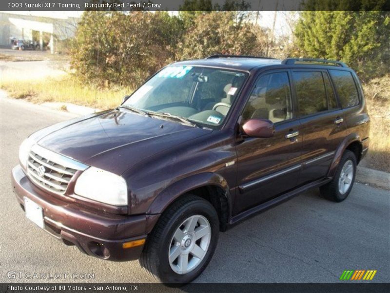 Burgundy Red Pearl / Gray 2003 Suzuki XL7 Touring