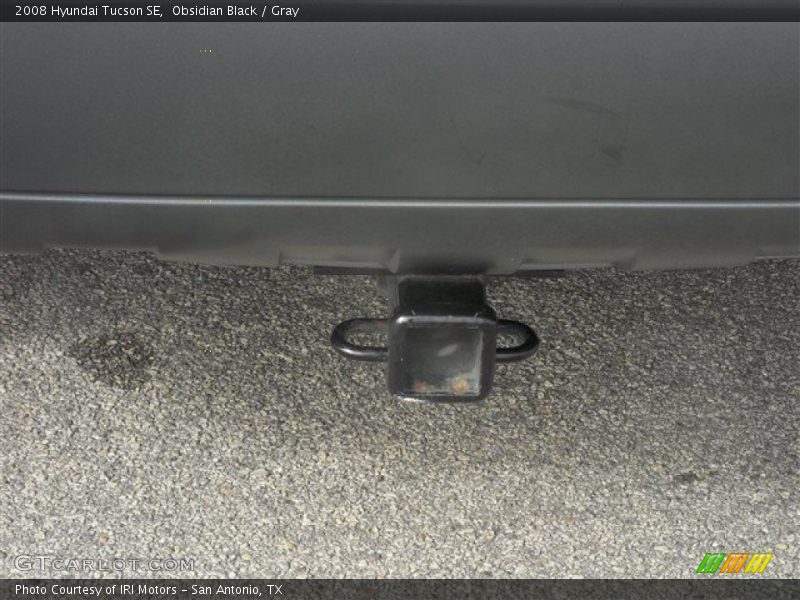 Obsidian Black / Gray 2008 Hyundai Tucson SE